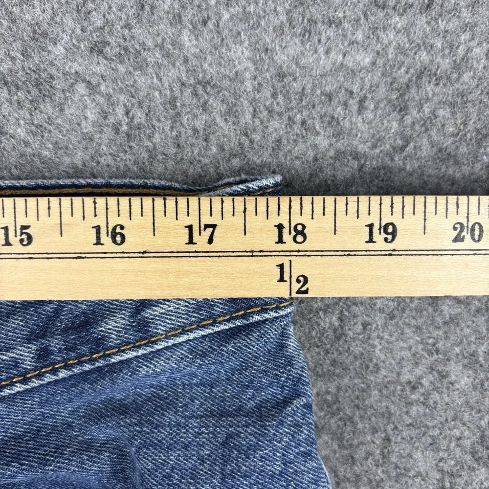 Levi's 505 Jeans Men's 36x32 Regular Fit Straight Leg‎ Blue Denim Medium Wash